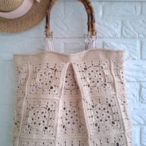 Sand Flowers Shopper