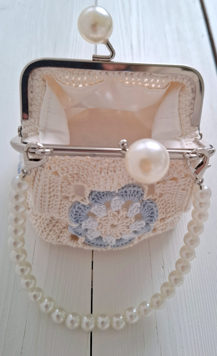 Light blue Bag/Clutch - Billede 3
